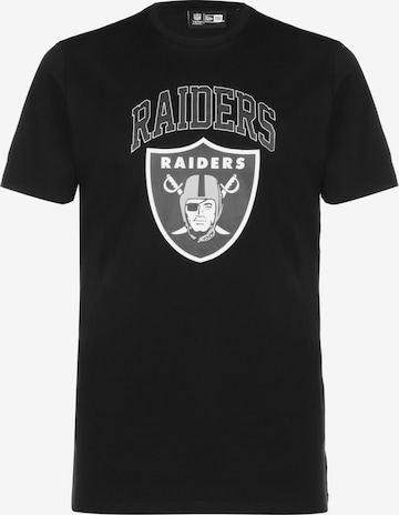 NEW ERA Shirt 'Las Vegas Raiders' in Schwarz: predná strana