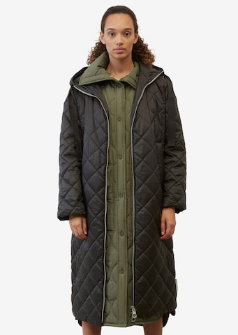 Marc O'Polo Between-seasons coat in Black: front