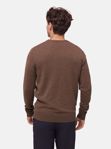 DANISH ENDURANCE Pullover 'Heritage Merino Cashmere' i brun