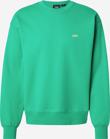 VANS - Sudadera en verde: frente