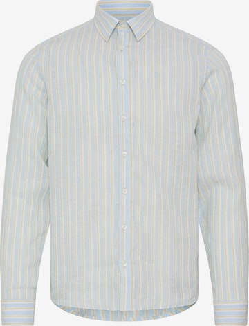 Casual Friday Button Up Shirt in Blue: front