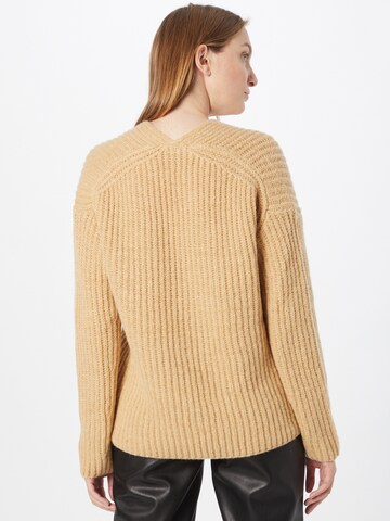 DRYKORN Sweter 'LINNAS' w kolorze brązowy