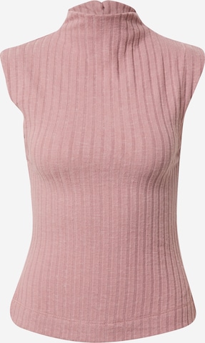 Free People Gebreide top 'BABETOWN BABY' in Roze: voorkant