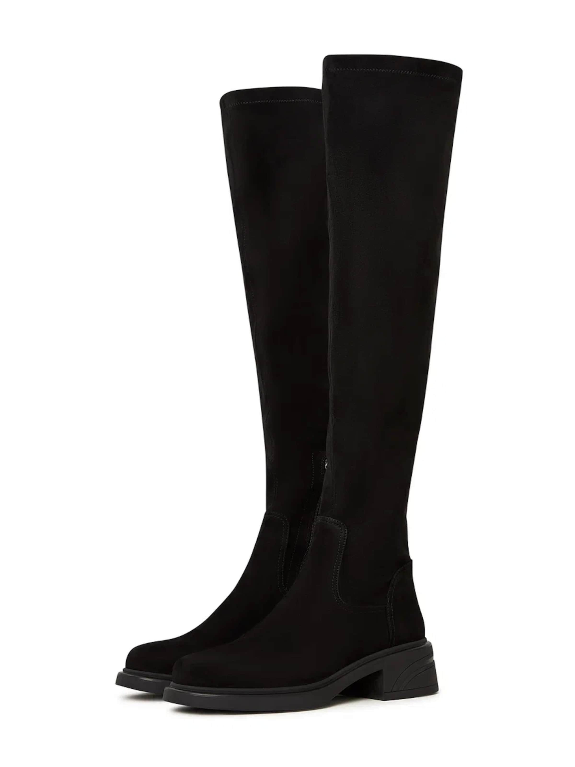 CESARE GASPARI Overknees in Black