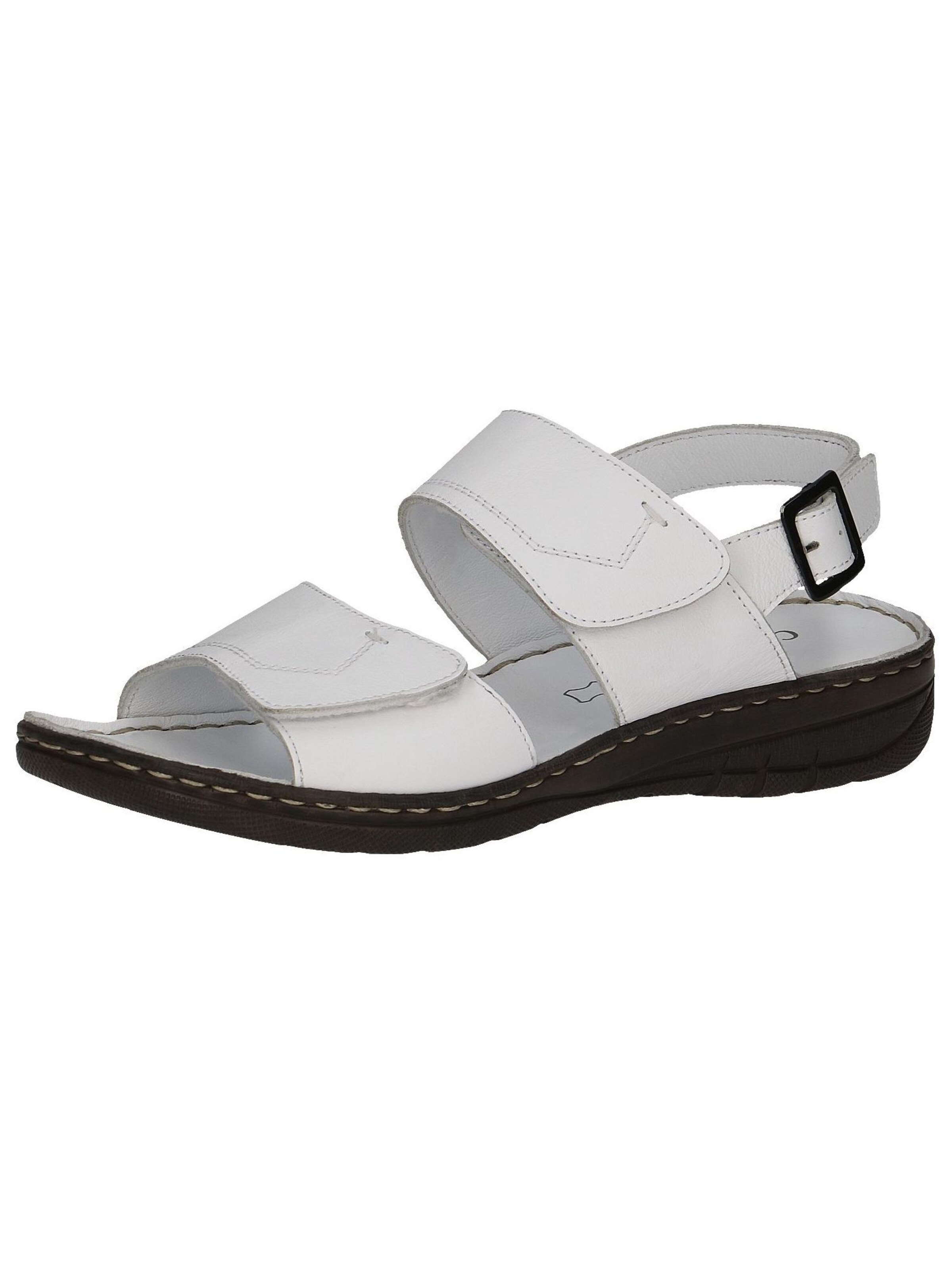 CAPRICE Sandals in White: front