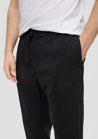 Effilé Pantalon s.Oliver en noir