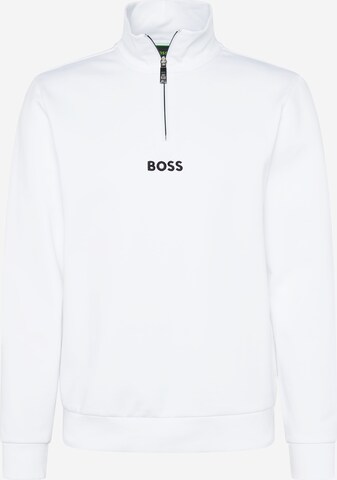 BOSS Sweatshirt in White: front