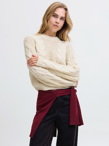 JJXX Sweater 'JXKELLY' in Beige: front