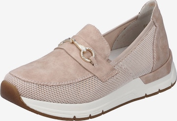 Rieker Classic Flats in Pink: front