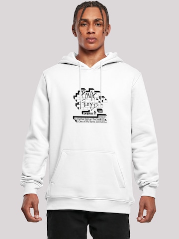 Sweat-shirt 'Pink Floyd' F4NT4STIC en blanc : devant