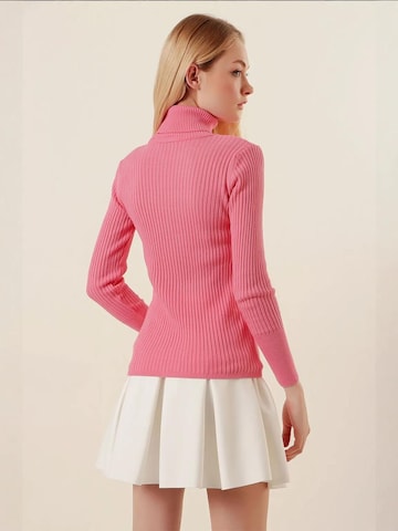 Bigdart Sweater in Pink