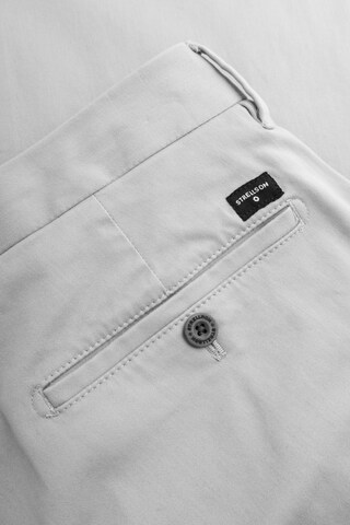 STRELLSON Slimfit Spodnie 'Code' w kolorze szary