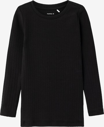 NAME IT Shirt 'SURAJA' in Schwarz: predná strana