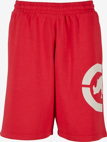 Ecko Unlimited Shorts 'Buzzer' in Rot: Vorderseite