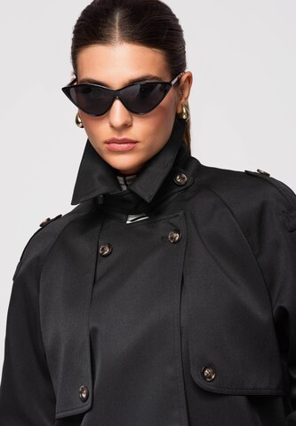 Veste mi-saison 'OW-JANP-0120' Ombre en noir