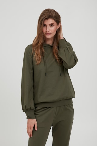 Sweat-shirt Fransa en vert