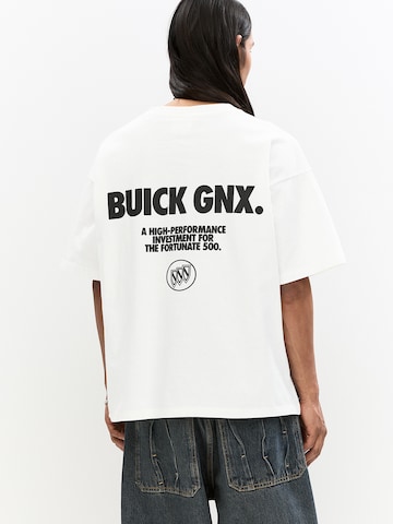 Pull&Bear T-Shirt in Weiß: Vorderseite