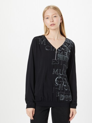 Soccx Blouse in Black: front