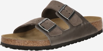 BIRKENSTOCKNatikače s potpeticom 'Arizona' - siva boja: prednji dio