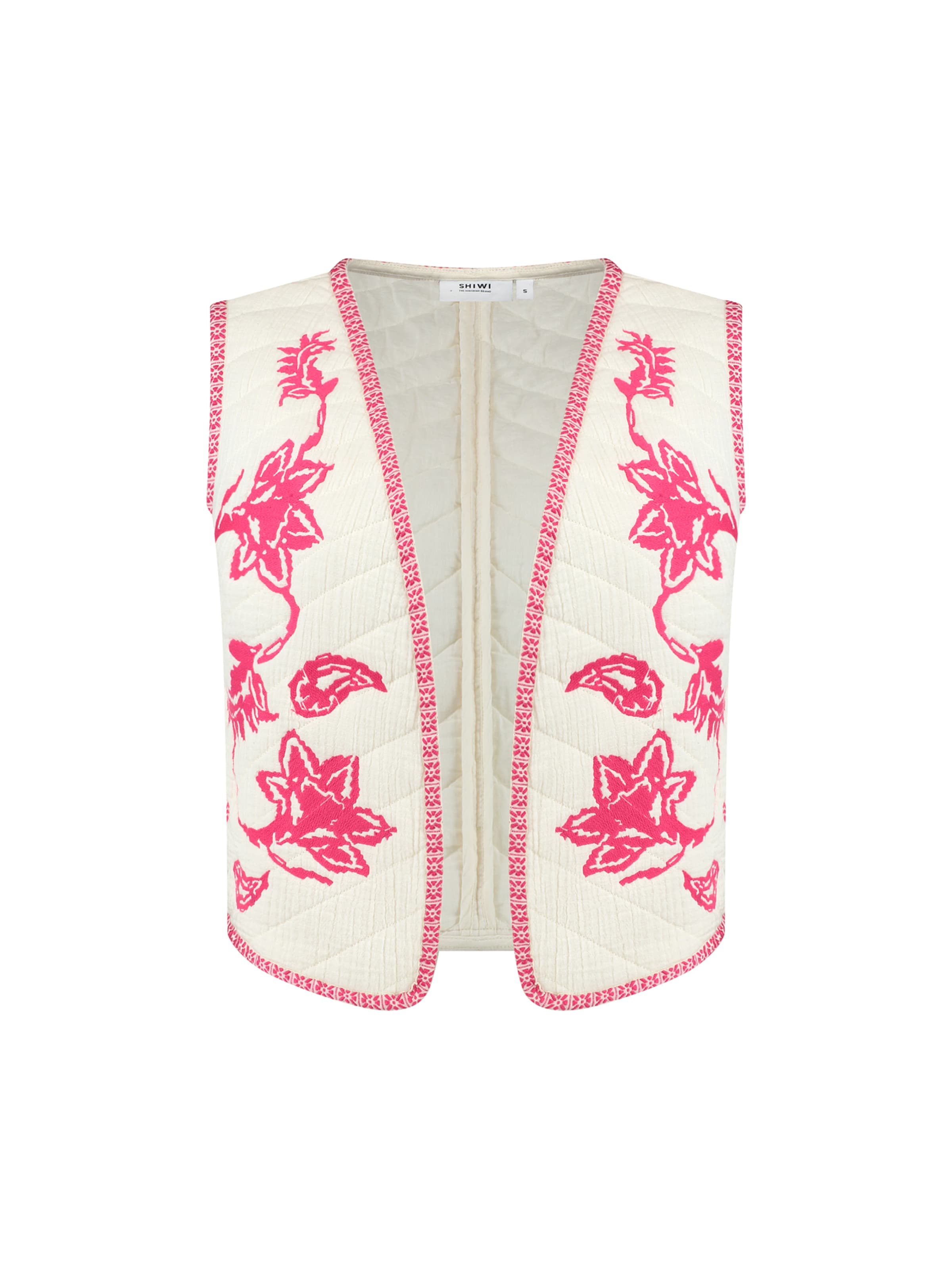 Shiwi Γιλέκο 'GILET' σε λευκό: μπροστά