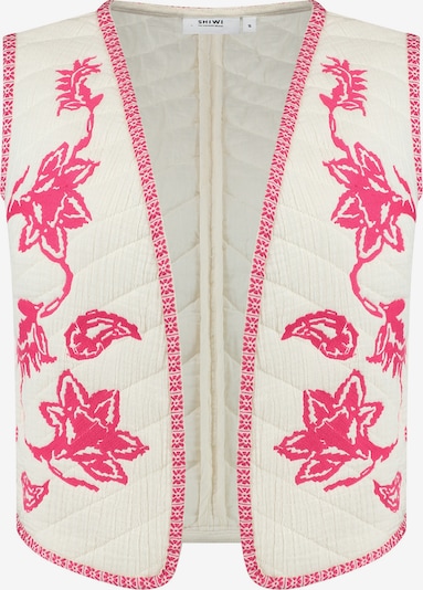 Shiwi Gilet 'GILET' en rose / blanc, Vue avec produit