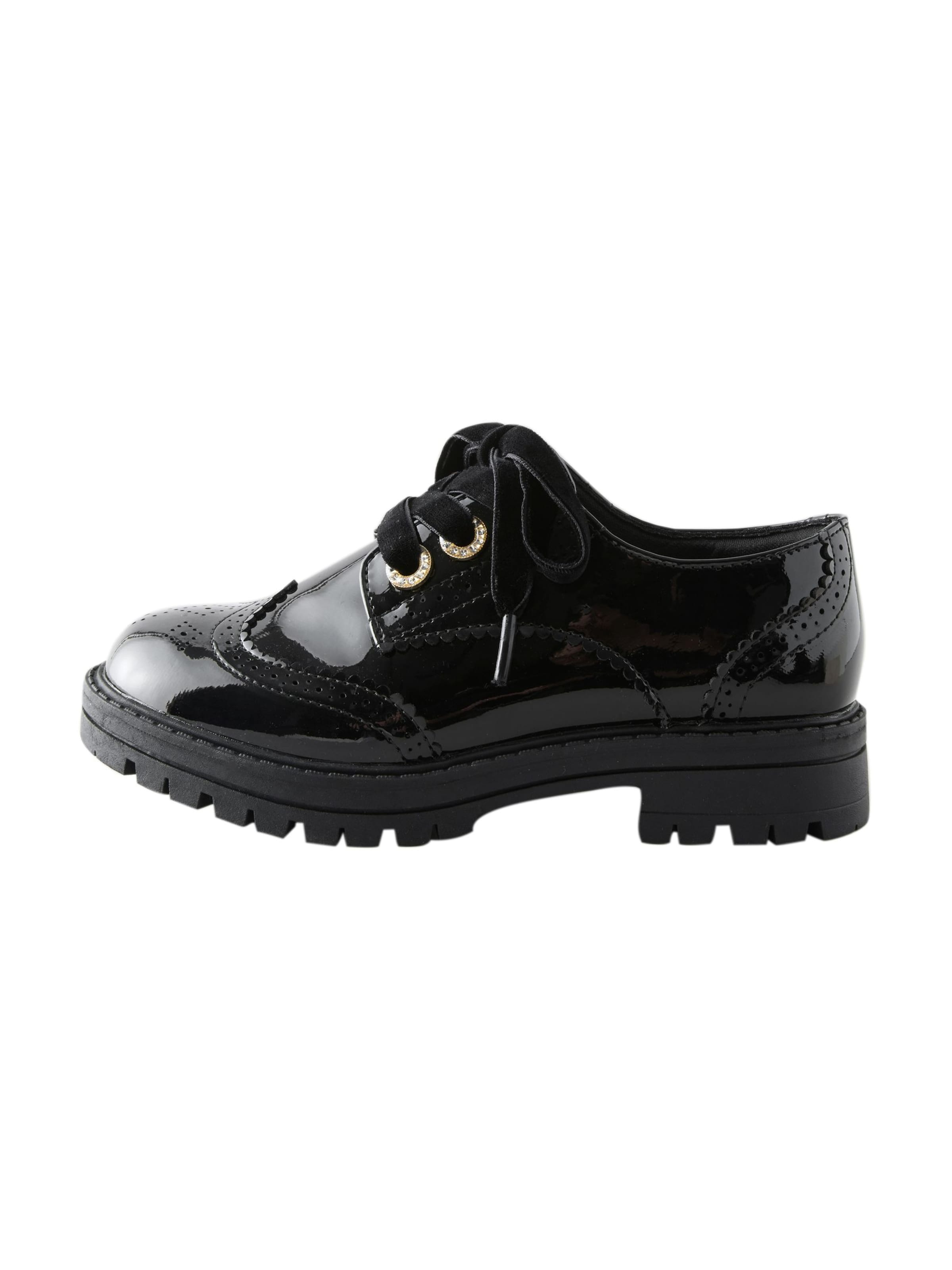 Next Lage schoen in Zwart: voorkant