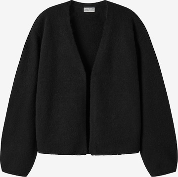 NAME IT Knit Cardigan 'NKFOLINA' in Black: front