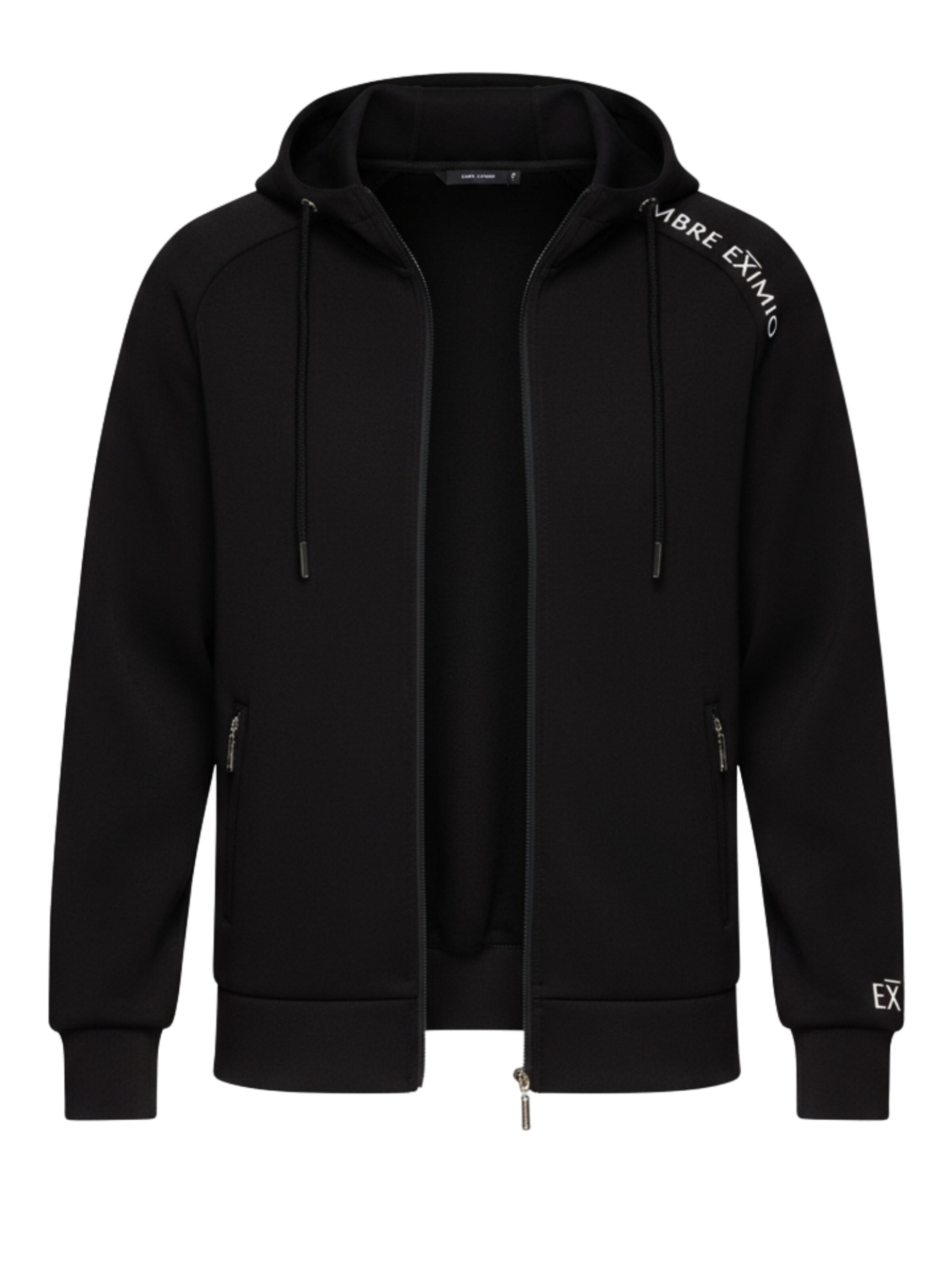 Ombre Sweatjacka i svart: framsida