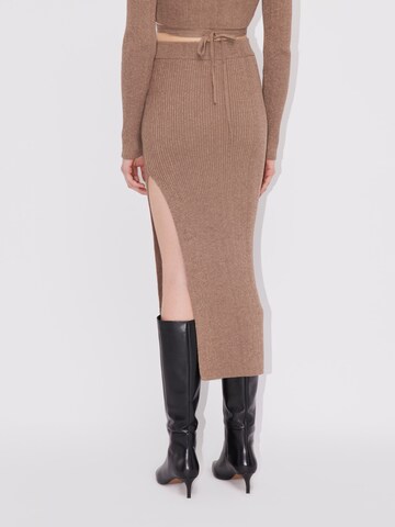 LeGer by Lena Gercke Skirt 'Michaela' in Brown