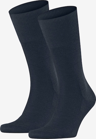 FALKE Socks in Blue: front