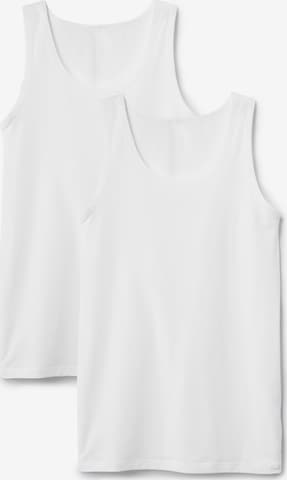 CALIDA - Camiseta térmica en blanco: frente