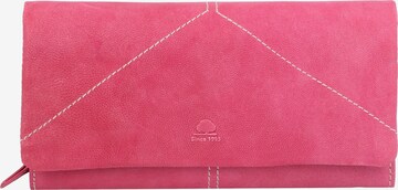 GREENBURRY Wallet 'Tumble Nappa' in Pink: front