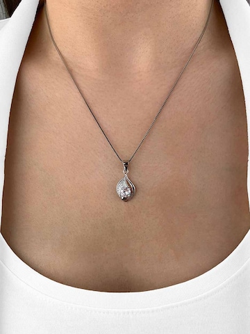 DANIEL CLIFFORD Kette 'Iris' in Silber: Vorderseite