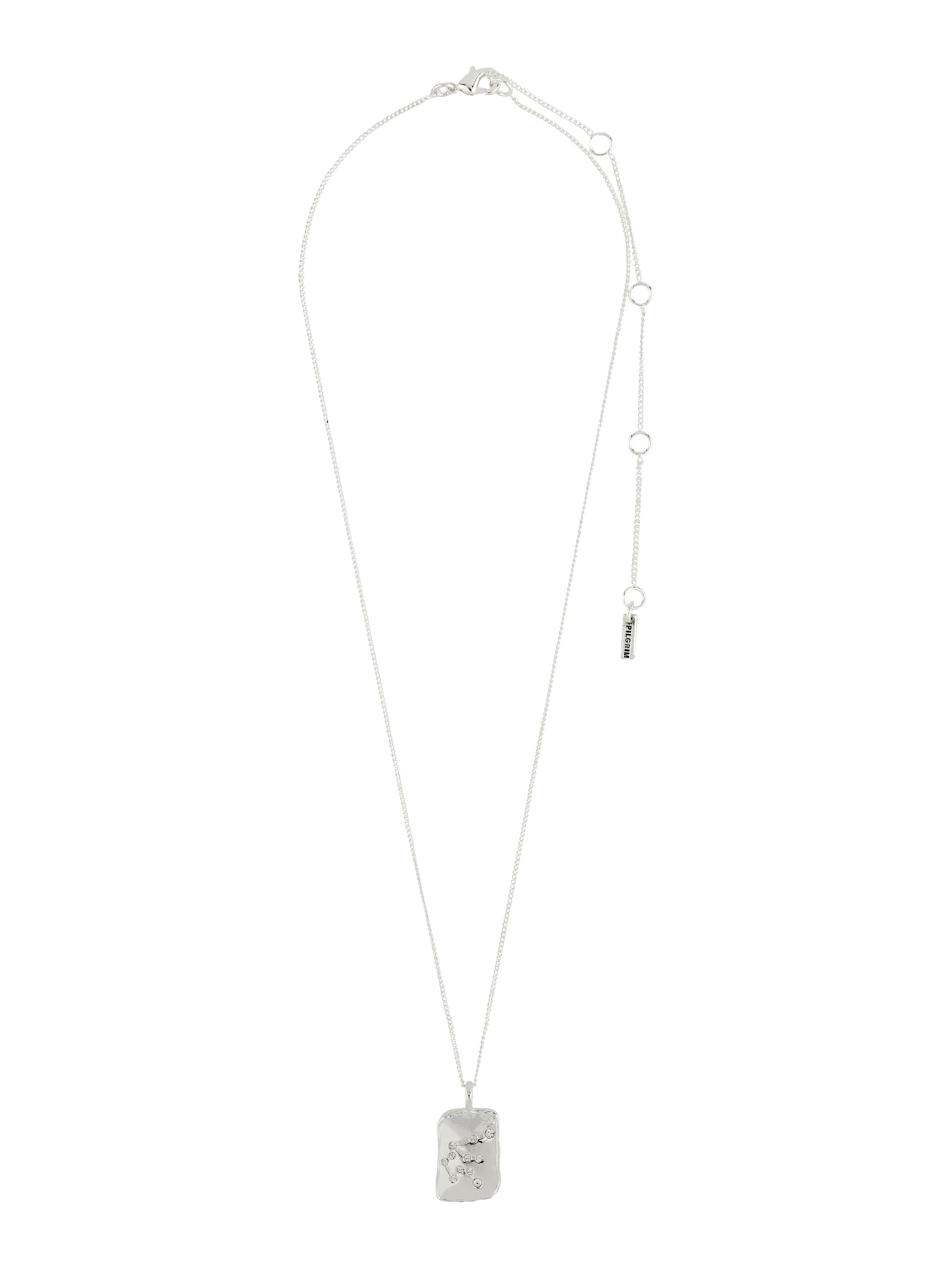 Pilgrim Lánc 'Zodiac Sign Aquarius' - ezüst: elől