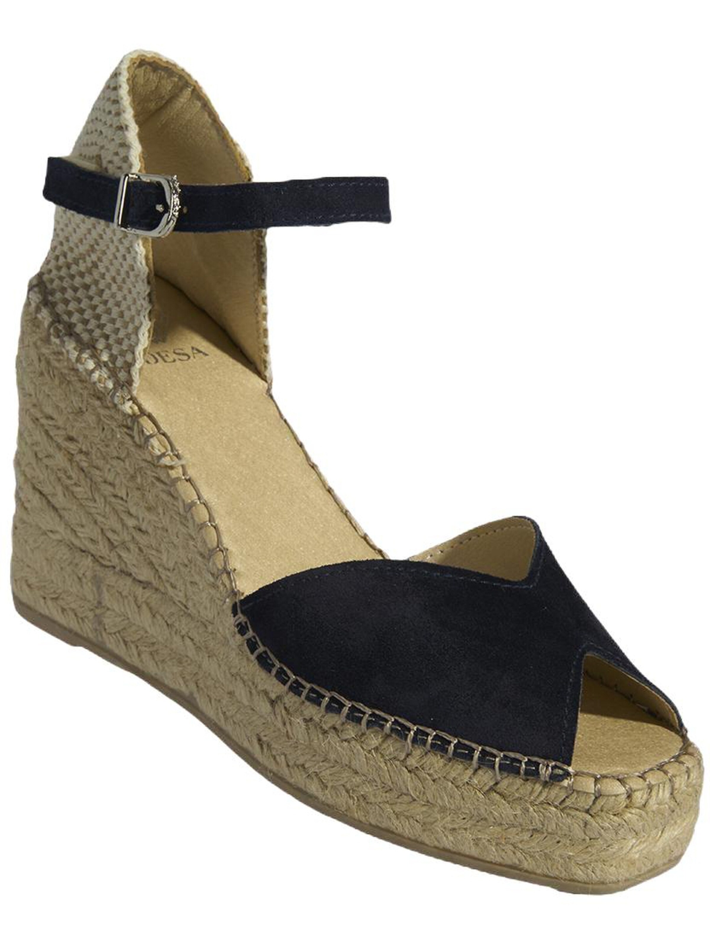 Desa Riemensandale 'Keil-Espadrilles'‌‌‌‌‌‌‌‌‌‌ in Blau