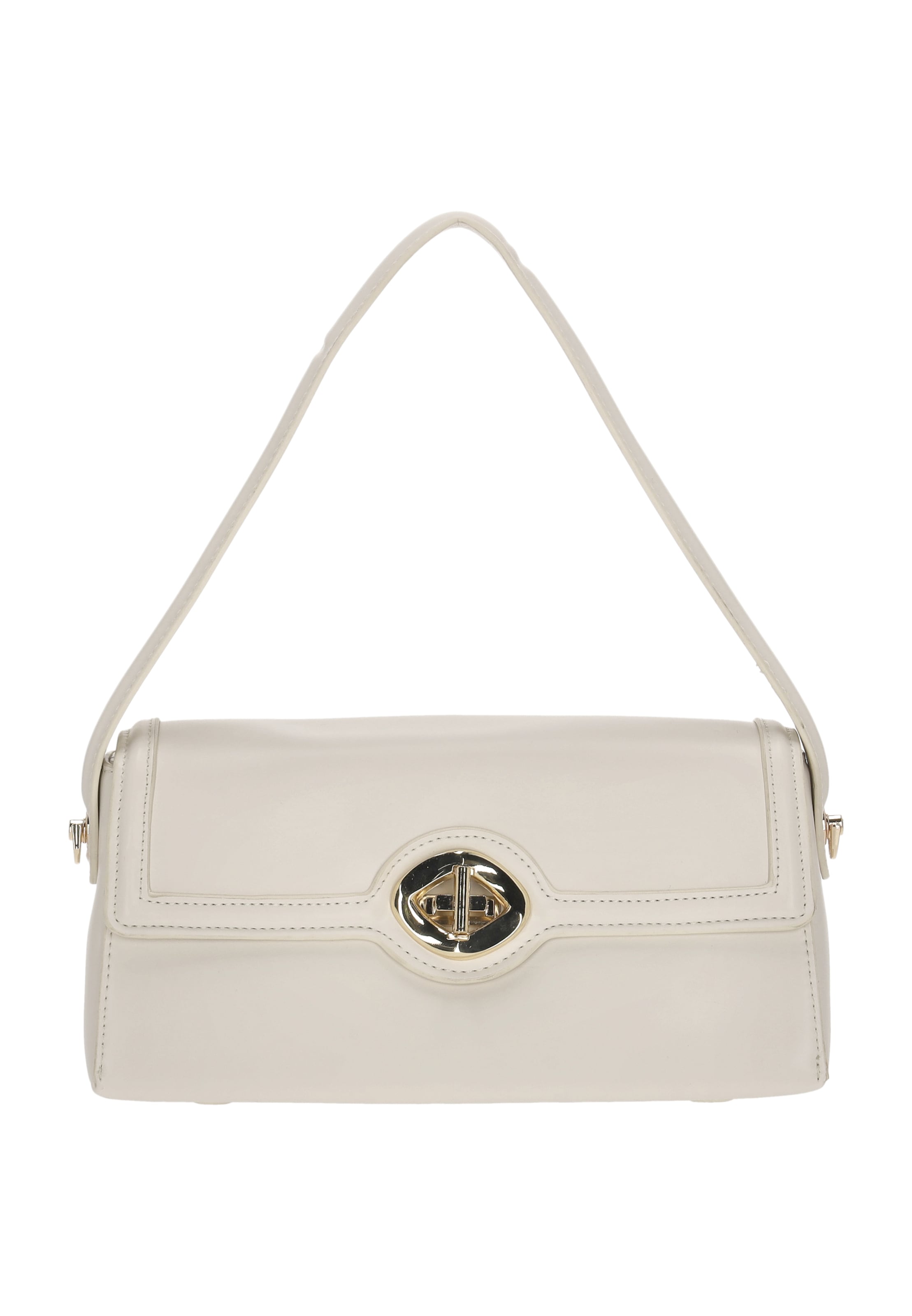 Usha - Bolso de hombro en blanco: frente