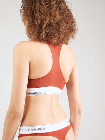 Bustier Soutien-gorge Calvin Klein Underwear en rouge