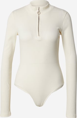 Noisy May Tall Bodysuit 'TONI' in Beige: front