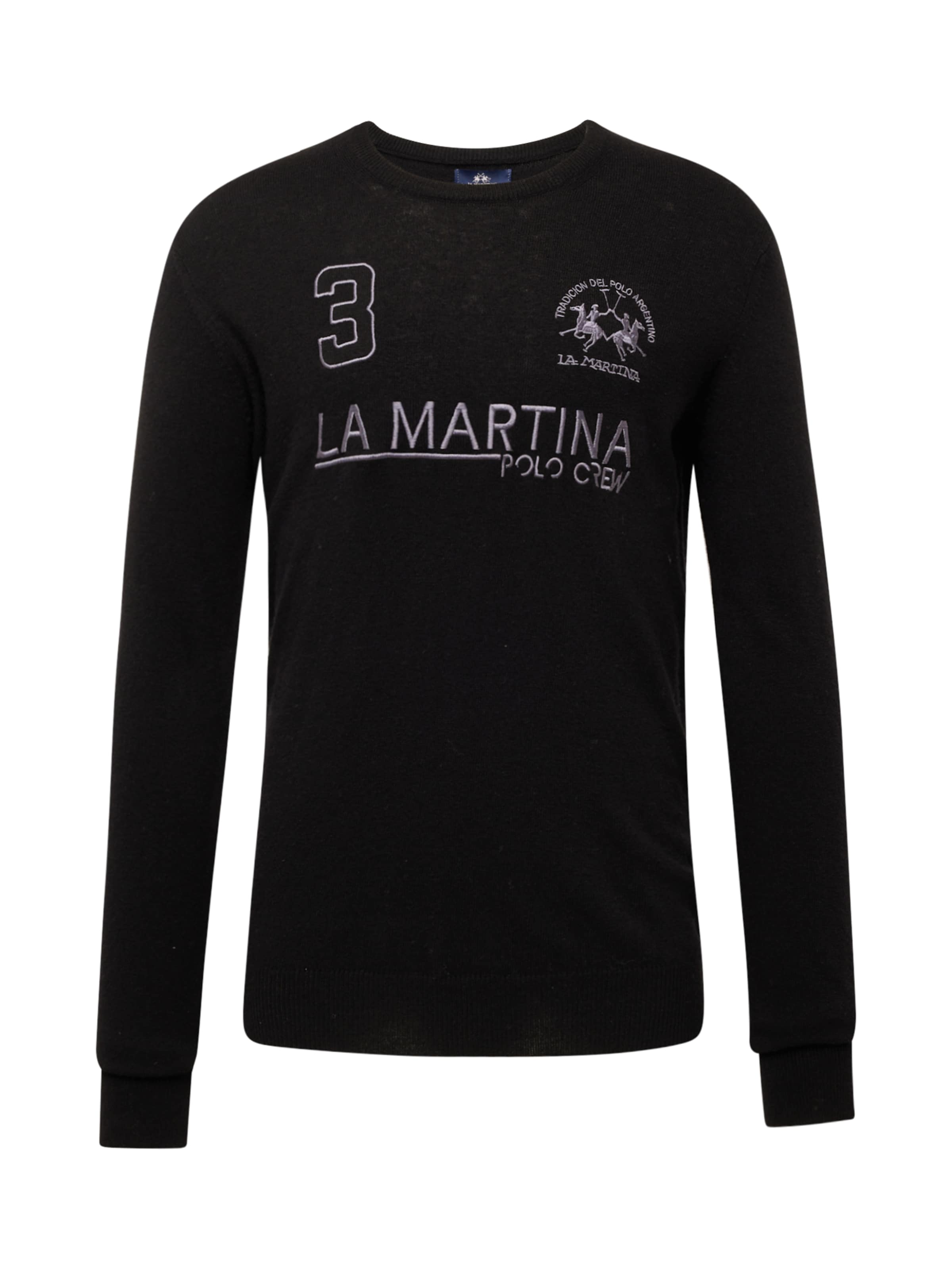 La Martina - Pullover em preto: frente