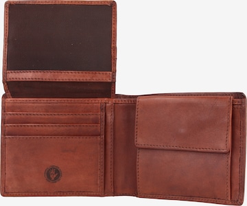 GREENBURRY Wallet 'Vintage Washed' in Brown