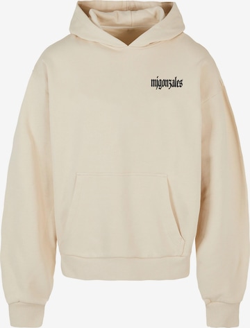 Sweat-shirt 'Frosted Wings' MJ Gonzales en beige : devant