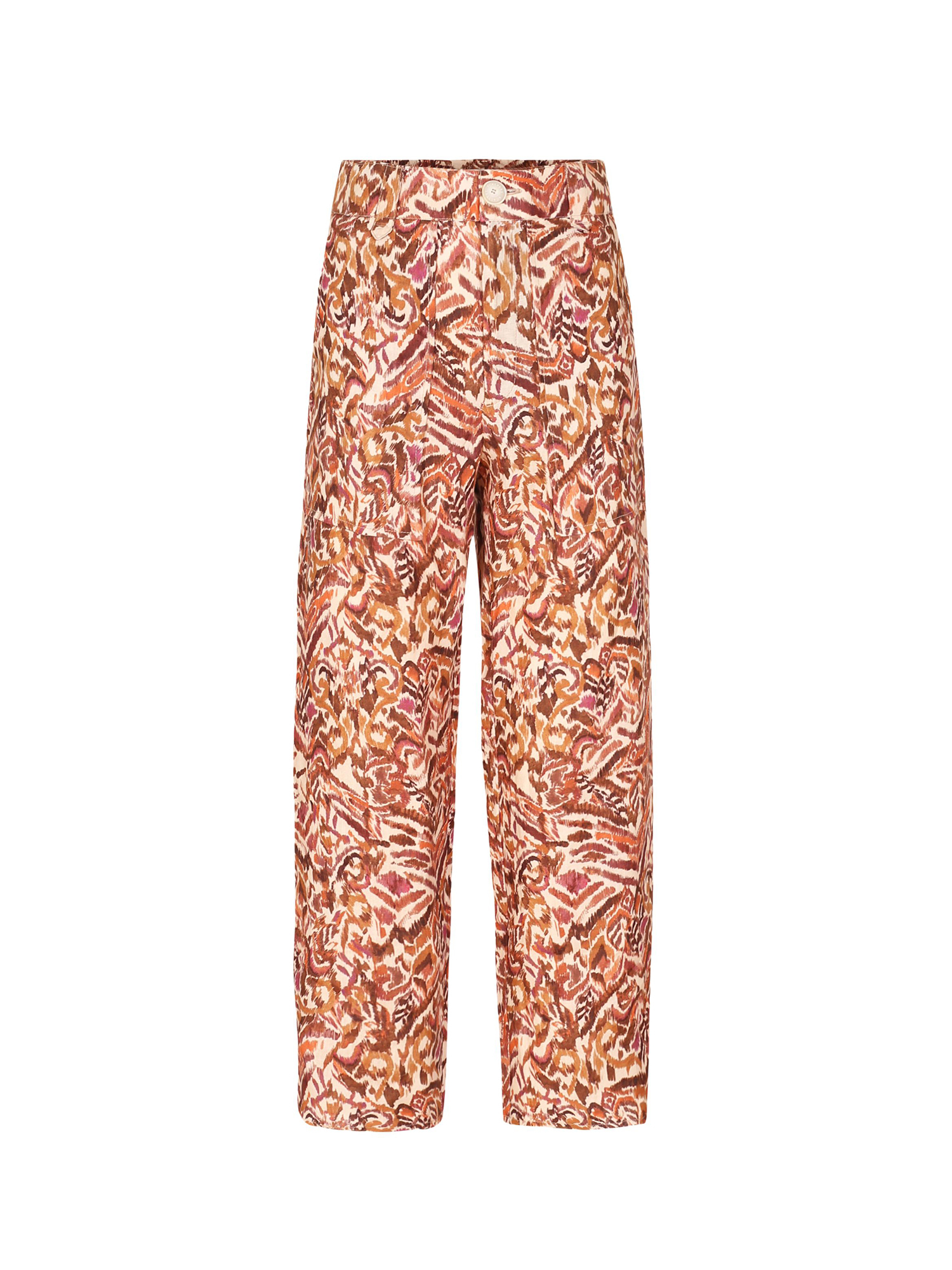 Spodnie Odzież Scalpers Hose Amalfi w kolorze Koralowym 
