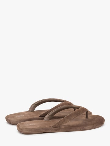 Estro - Zapatillas de casa '004' en marrón