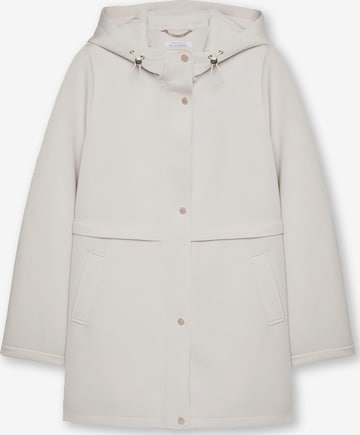 Manteau d’hiver Fiorella Rubino en blanc : devant