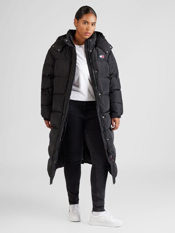 Manteau d’hiver 'Alaska' Tommy Jeans Curve en noir