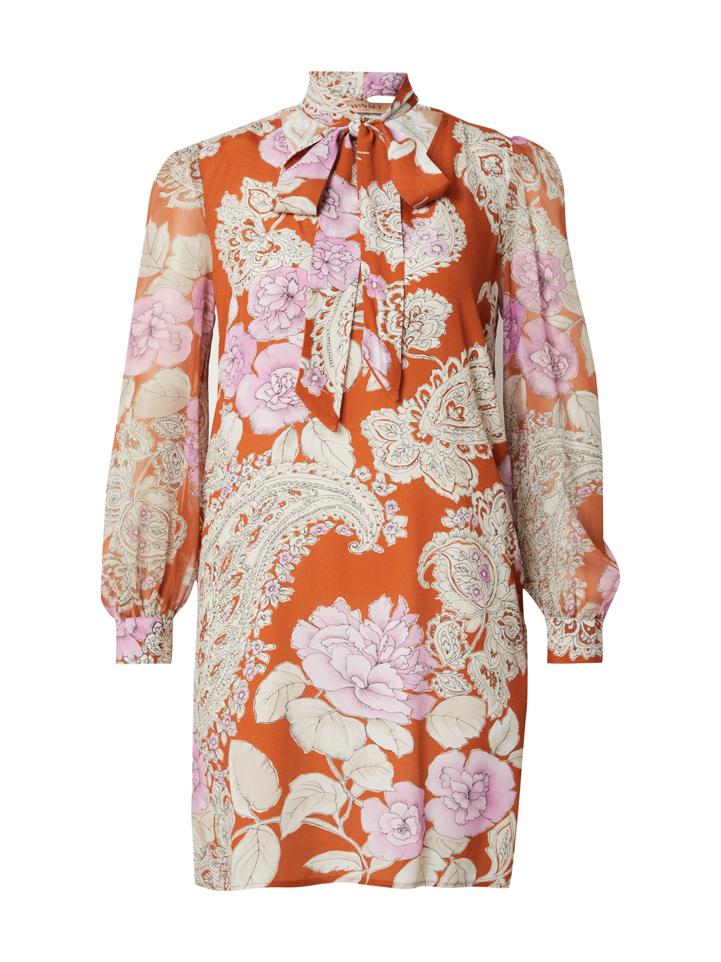 Robe Twinset en mélange de couleurs : devant