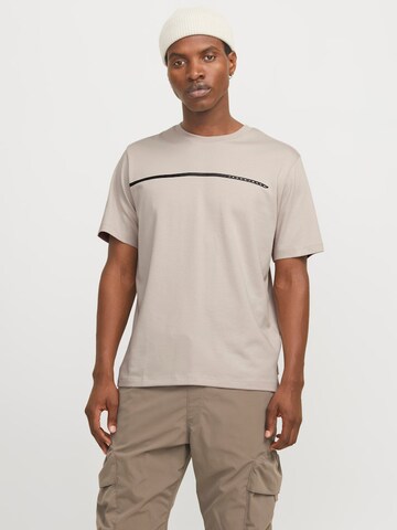 Maglietta 'JCOFusion' di JACK & JONES in beige: frontale