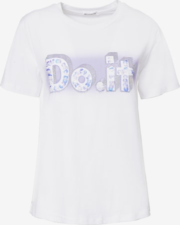 Influencer Paita 'Do-It' värissä valkoinen: etupuoli