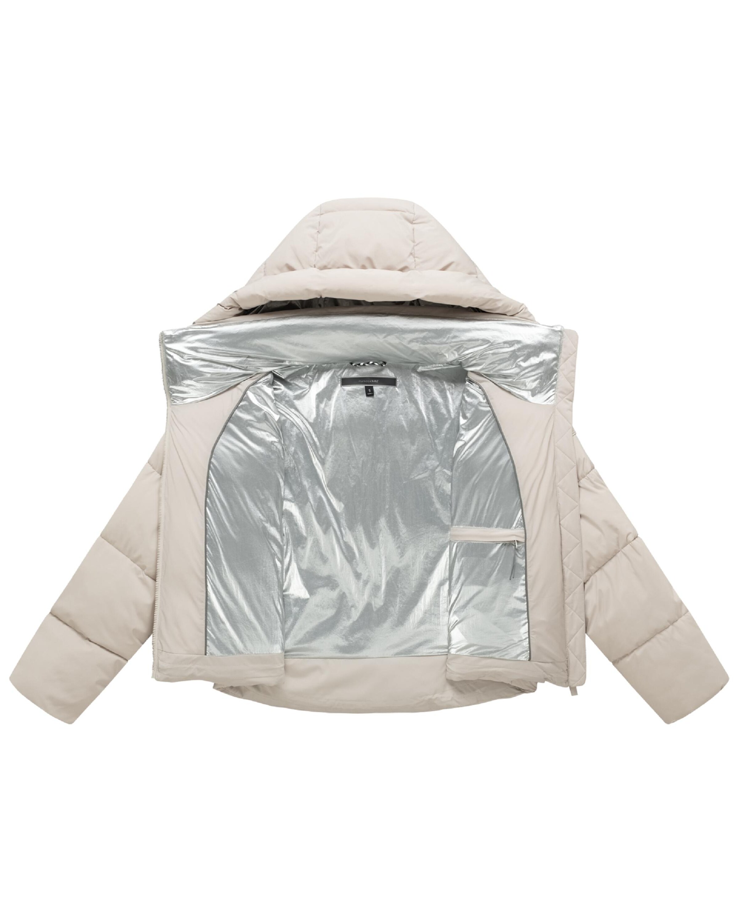 MARIKOO Winterjas 'Zilvaa 16' in Beige
