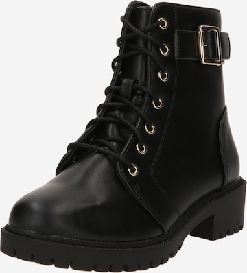 Dorothy Perkins Lace-up bootie in Black: front